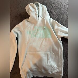 Women’s Light Blue/Aqua North Face Hoodie size S